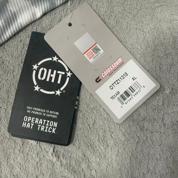 Men's Colosseum Camo Texas A&M Aggies OHT Military Appreciation Quarterzip, XL - Picture 4 of 8